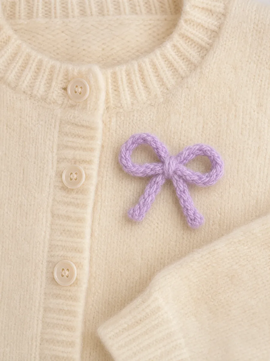 Pin Laço — Lilás