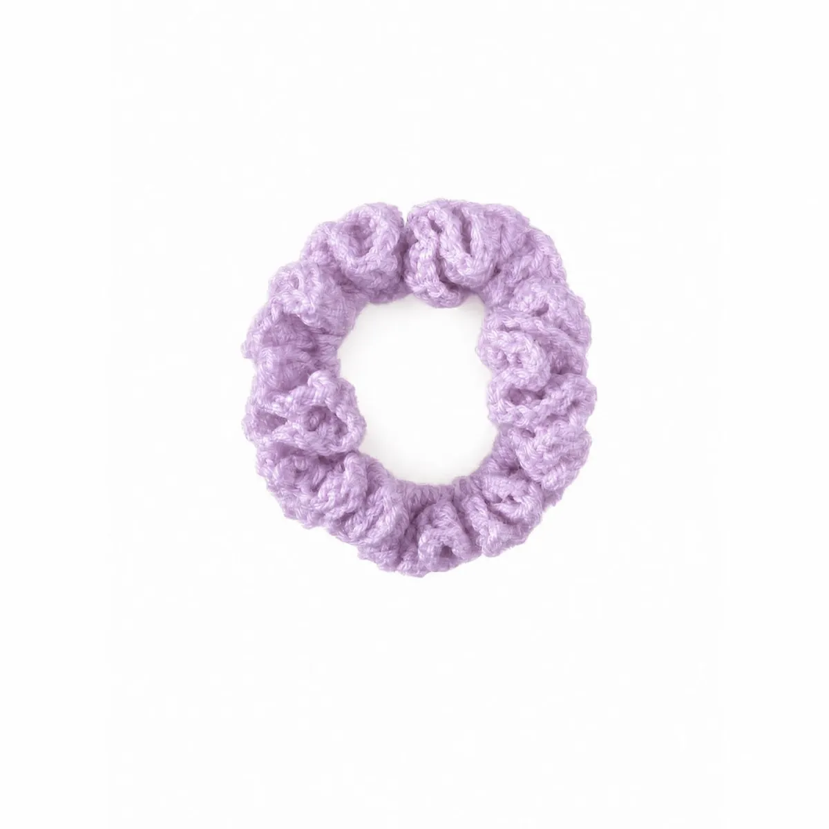 Elásticos de Cabelo (Scrunchies) — Lilás
